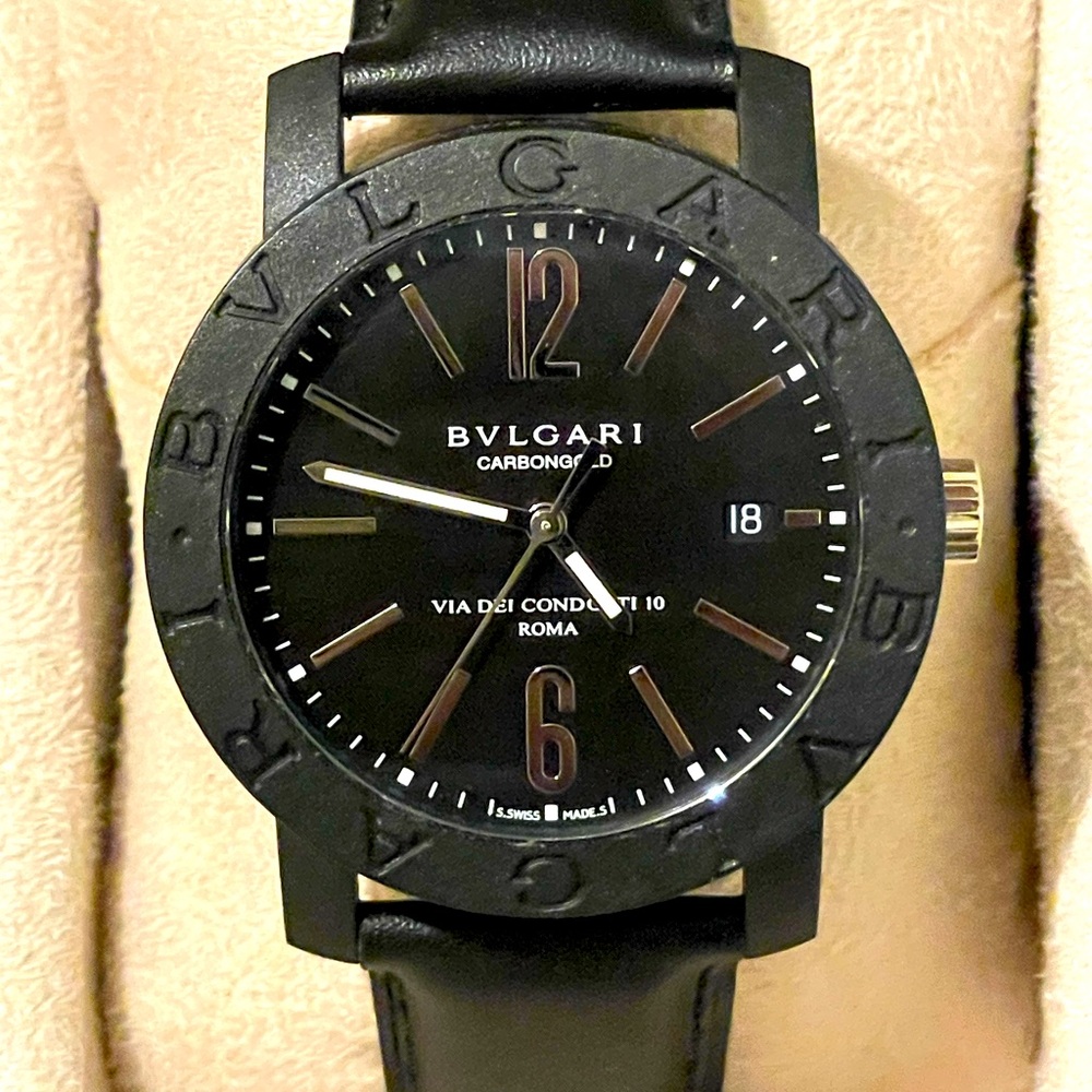 Bvlgari Carbon Gold watch BB 40CL